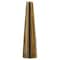 Uniquewise 8 Inch Contemporary Ceramic Cone Shape Table Vase Modern Shiny Looking Flower Holder, Gold QI004359.GD - alternate 5